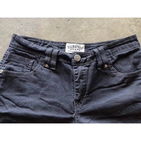 Vintage Levi’s 550 Shorts Women’s Size 12 Blue Denim Relaxed Fit - Picture 8 of 14